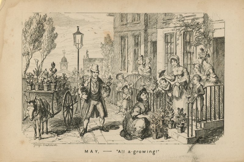 mai - alt vokser av George Cruikshank