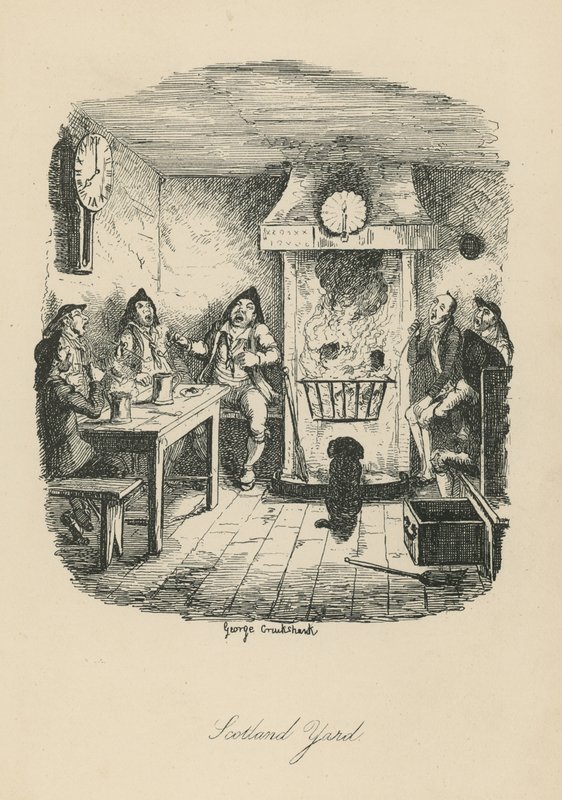 Scotland Yard av George Cruikshank av George Cruikshank