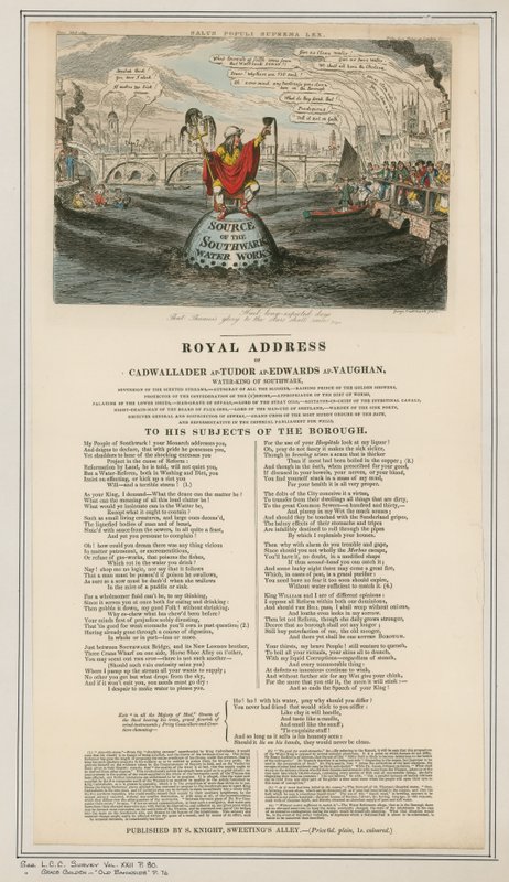 Southwark vannverk av George Cruikshank