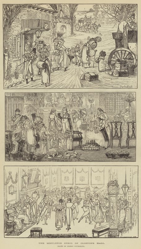 Misteltekvisten fra Oldstone Hall av George Cruikshank