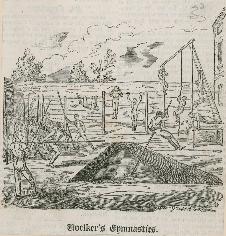 Woelkers Gymnastikk av George Cruikshank