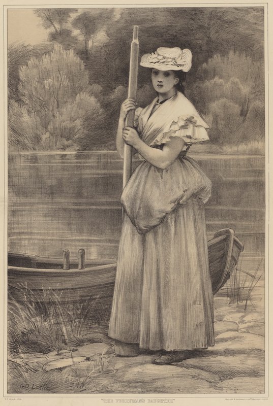 Fergemannens datter av George Dunlop Leslie