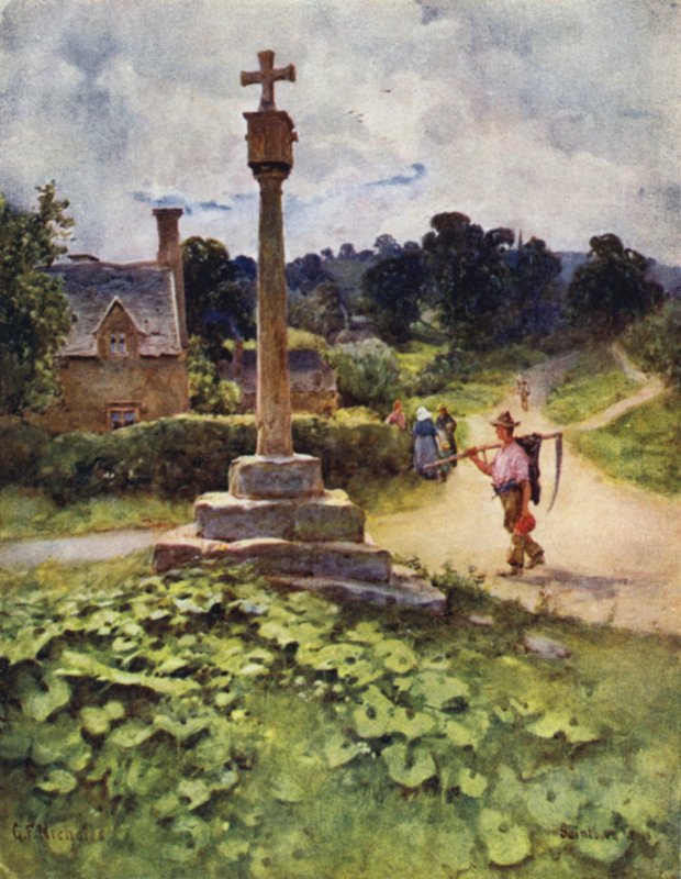 Saintbury Cross av George Franck Nicholls