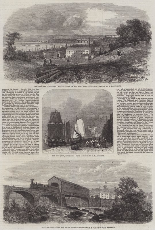 Borgerkrigen i Amerika av George Henry Andrews
