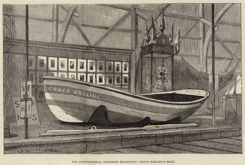 Den internasjonale fiskeriutstillingen, Grace Darlings båt av George Henry Andrews