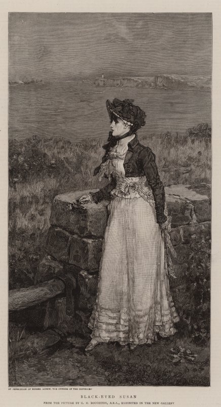 Svartøyde Susan av George Henry Boughton