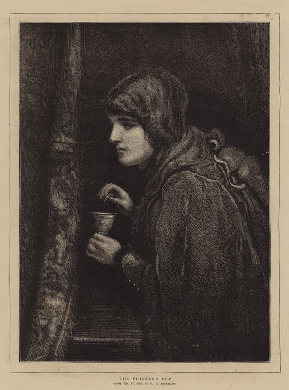 Den forgiftede koppen av George Henry Boughton