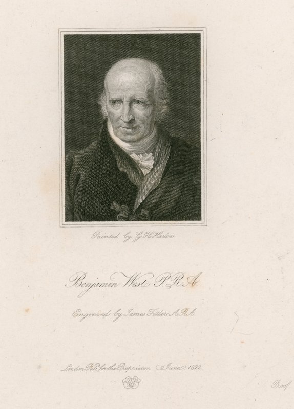 Benjamin West av George Henry Harlow