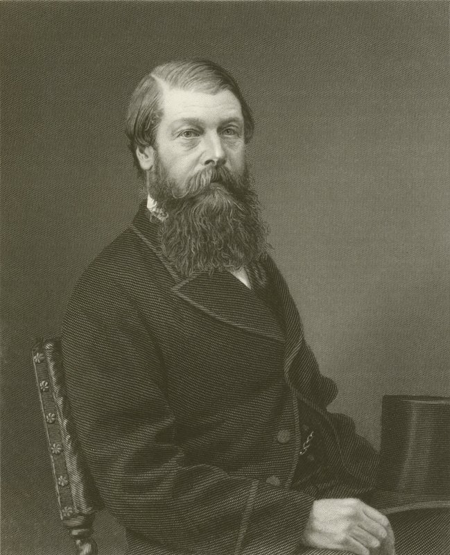 Høyre ærede lord Wrottesley, lord-løytnant i fylket Stafford av George J. Stodart