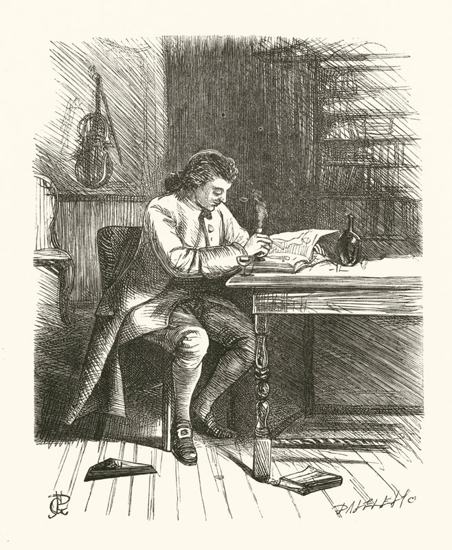 Illustrasjon for A New Simile, In The Manner Of Swift (gravering) av George John Pinwell