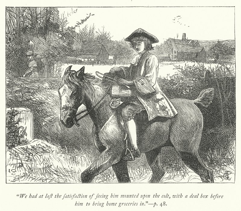 Illustrasjon for The Vicar of Wakefield (gravering) av George John Pinwell
