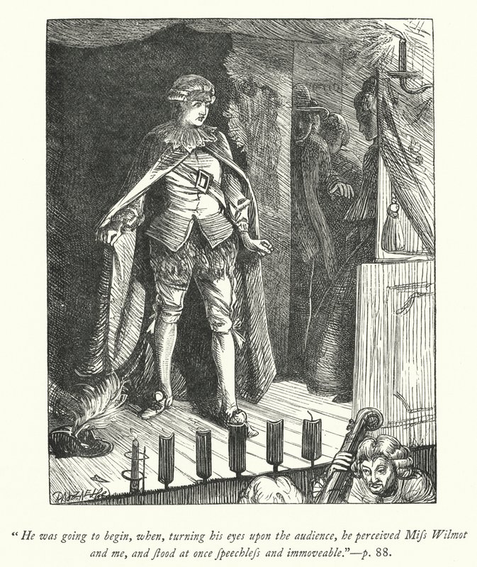Illustrasjon for The Vicar of Wakefield (gravering) av George John Pinwell