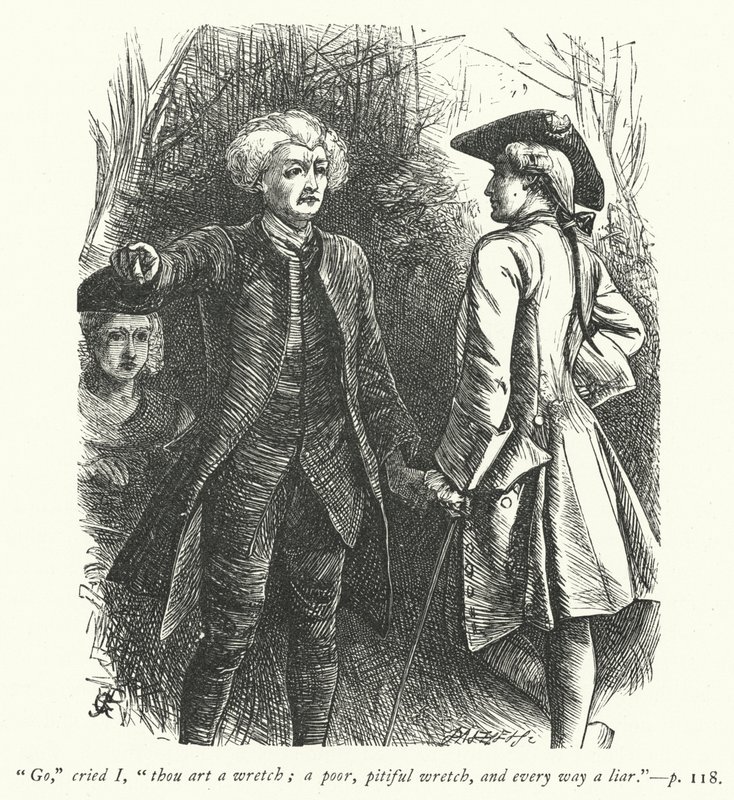 Illustrasjon for The Vicar of Wakefield (gravering) av George John Pinwell