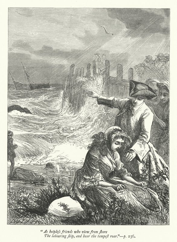 Illustrasjon for Threnodia Augustalis (gravering) av George John Pinwell