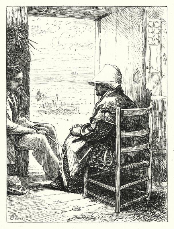 Sjøside heksametre (gravering) av George John Pinwell