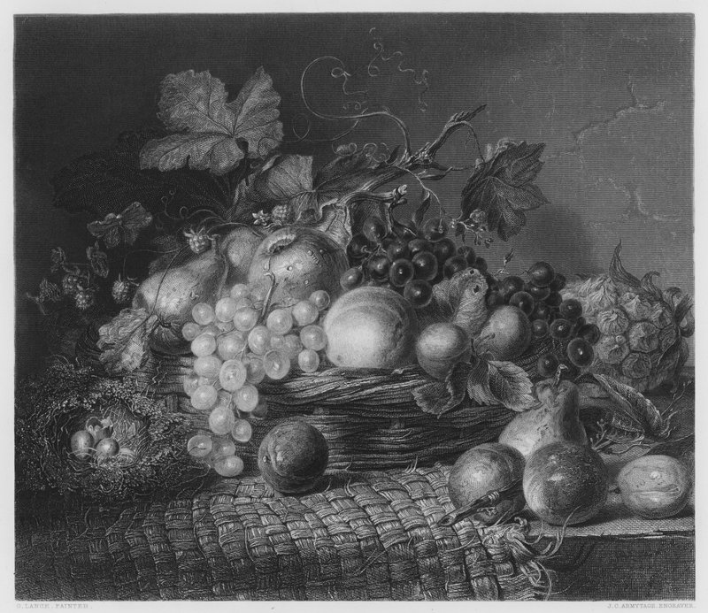 The Autumn Gift, fra bildet i Vernon Gallery (gravering) av George Lance