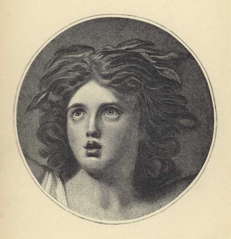Lady Hamilton som Cassandra av George Romney