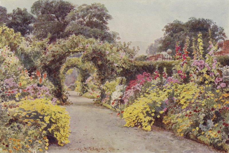 Abbey Leix av George Samuel Elgood