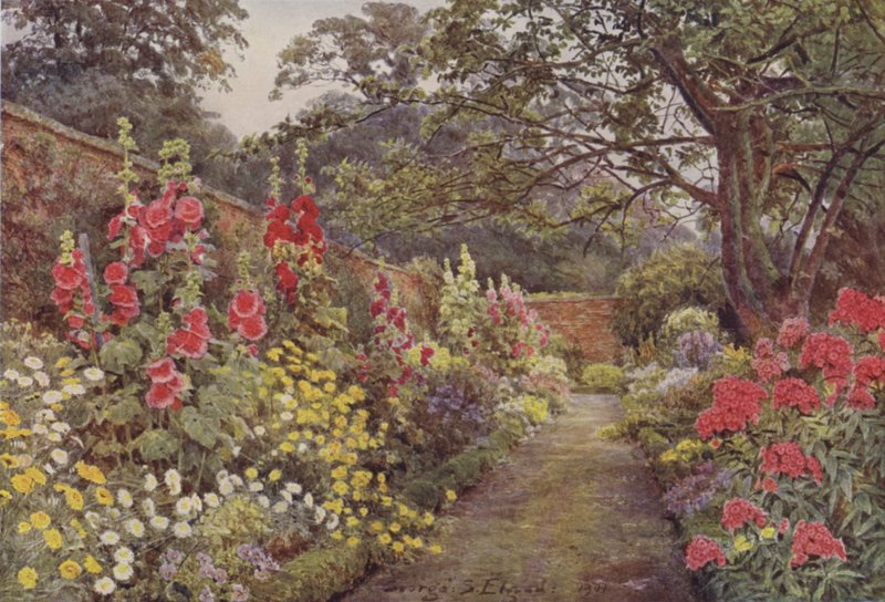 Blyborough, Stokroser av George Samuel Elgood