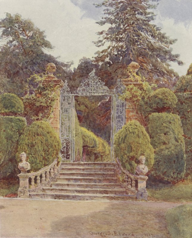 Brockenhurst, hageporten av George Samuel Elgood