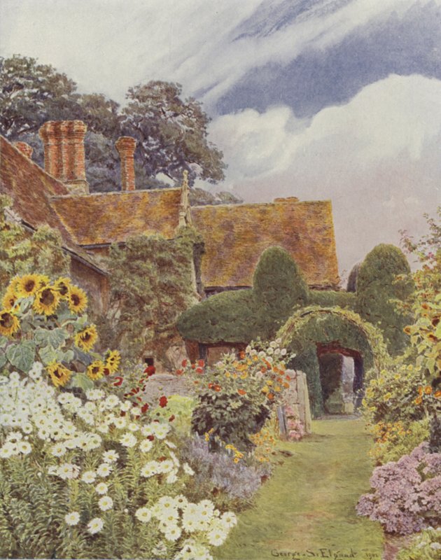 Cleeve Prior, solsikker av George Samuel Elgood