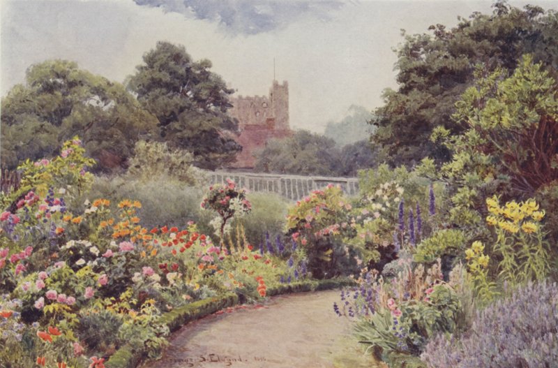 Deanery Garden, Rochester av George Samuel Elgood