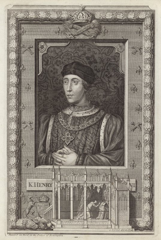 Kong Henry VI (gravering) av George Vertue