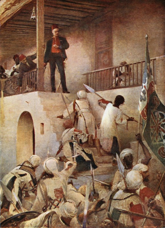 General Gordons død av George William Joy