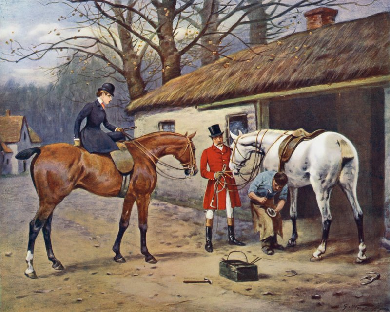 The Cast Shoe av George Wright
