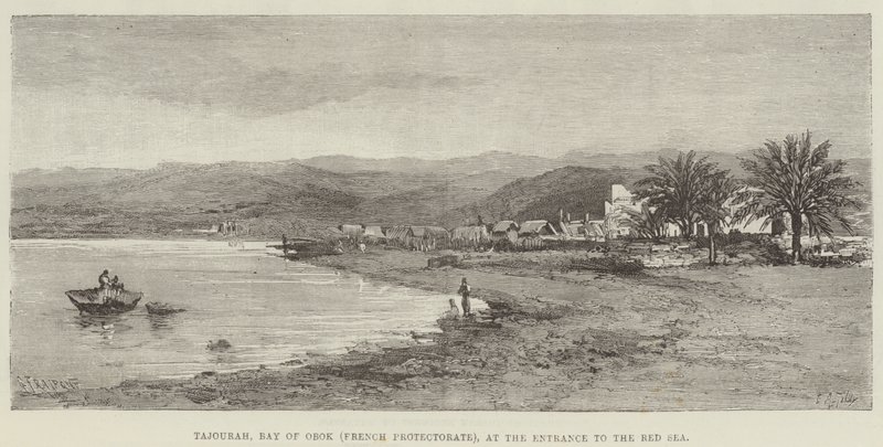 Tajourah, Bay of Obok (fransk protektorat), ved inngangen til Rødehavet av Georges Fraipont