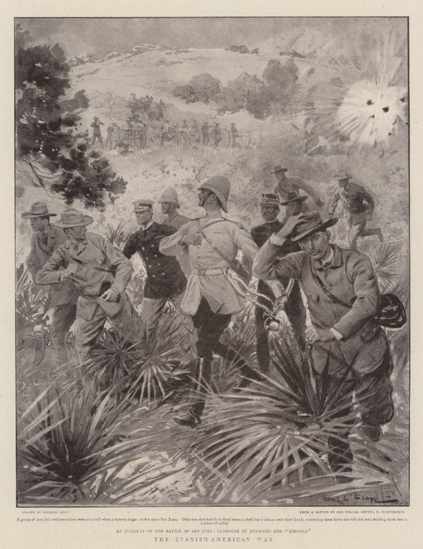 Den spansk-amerikanske krigen av Georges Bertin Scott