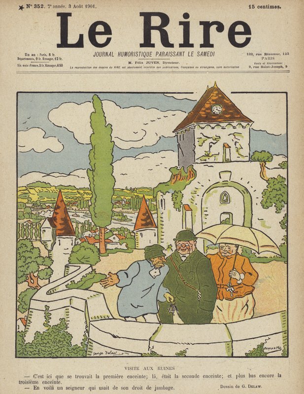 Illustrasjon for Le Rire av Georges Delaw