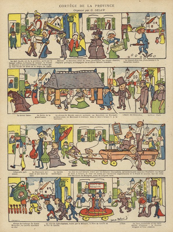 Illustrasjon for Le Rire av Georges Delaw