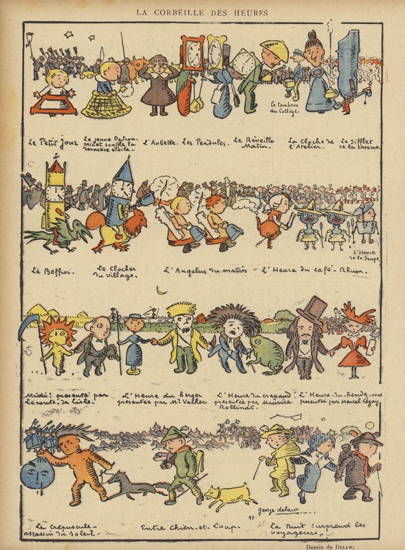 Illustrasjon for Le Rire av Georges Delaw