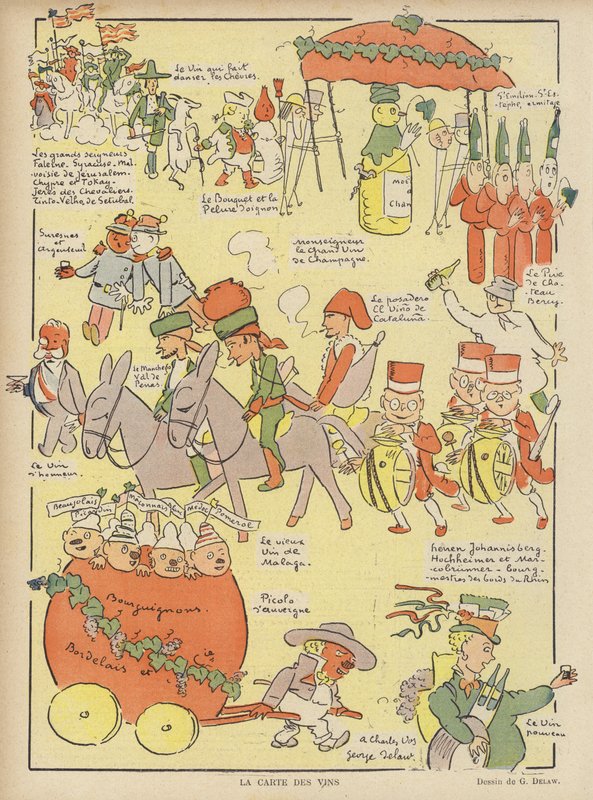 Illustrasjon for Le Rire av Georges Delaw