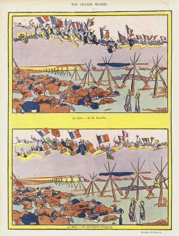 Illustrasjon for Le Rire av Georges Delaw