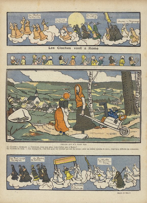 Illustrasjon for Le Rire av Georges Delaw