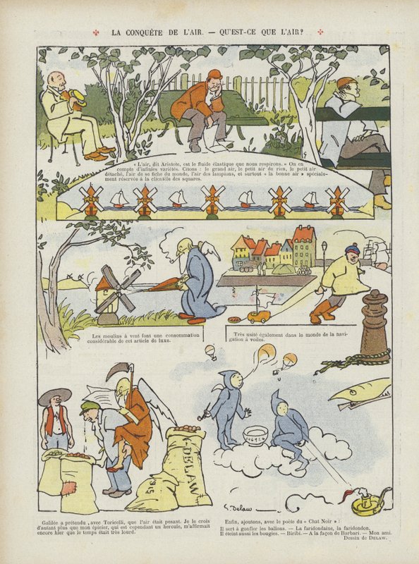 Illustrasjon for Le Rire av Georges Delaw