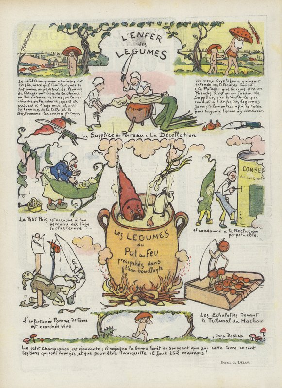 Illustrasjon for Le Rire av Georges Delaw