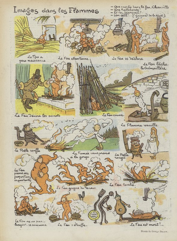Illustrasjon for Le Rire av Georges Delaw