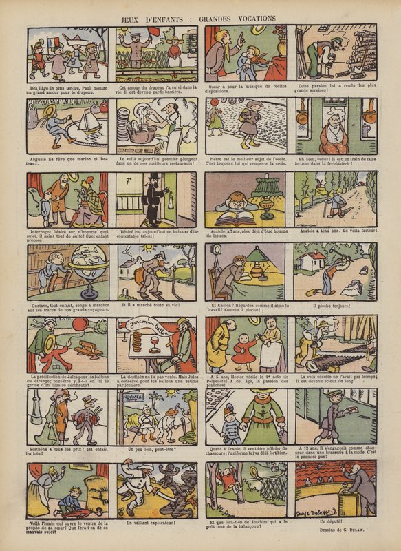 Illustrasjon for Le Rire av Georges Delaw