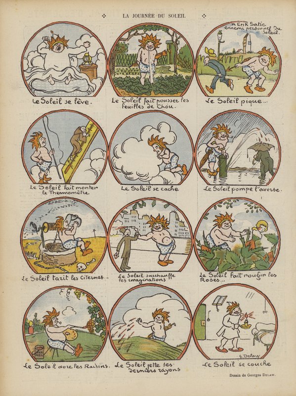 Illustrasjon for Le Rire av Georges Delaw
