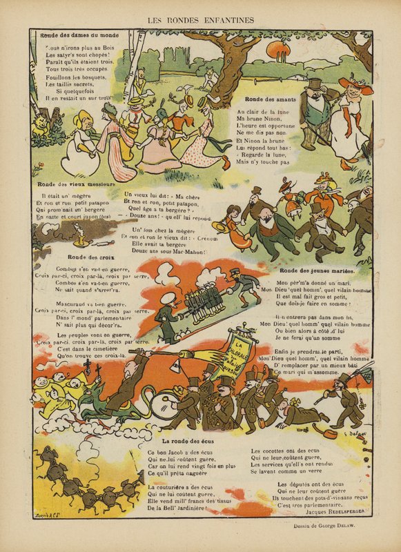Illustrasjon for Le Rire av Georges Delaw