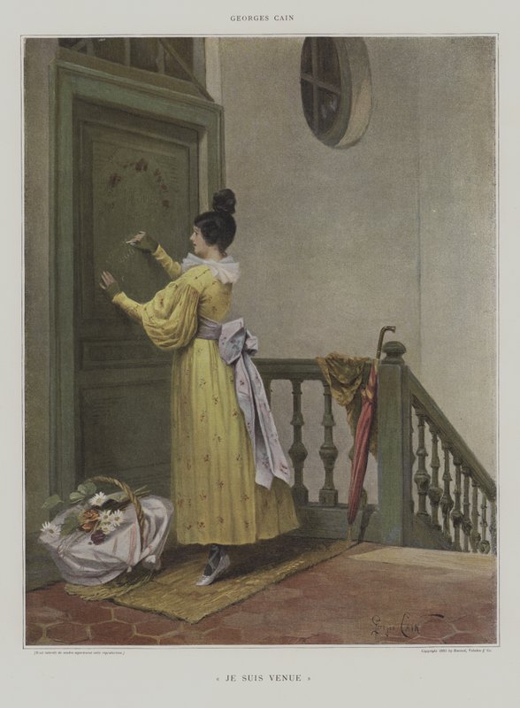 Jeg kom (jeg kom) av Georges Jules Auguste Cain