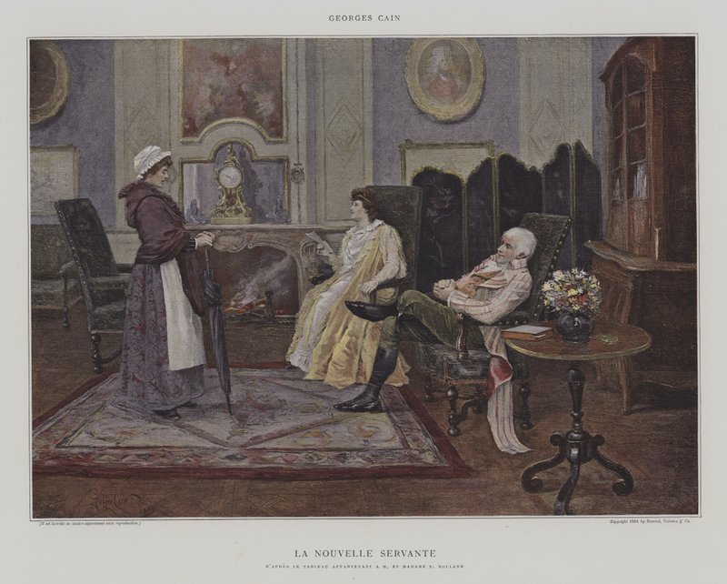 Den nye tjeneren av Georges Jules Auguste Cain