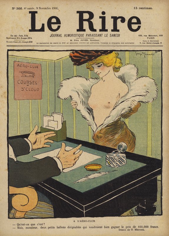 Illustrasjon for Le Rire av Georges Meunier