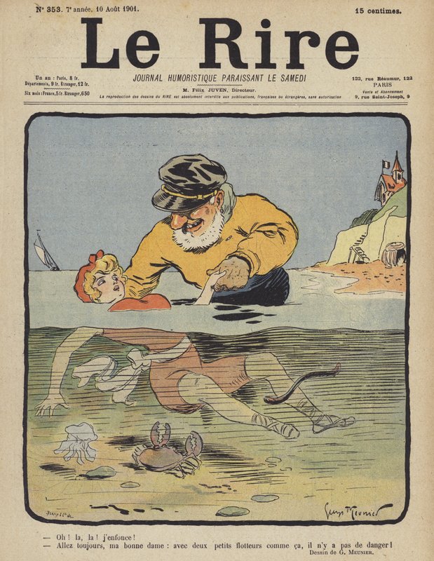 Illustrasjon for Le Rire av Georges Meunier