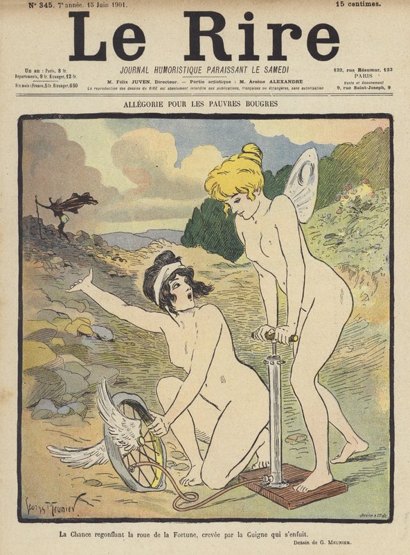 Illustrasjon for Le Rire av Georges Meunier