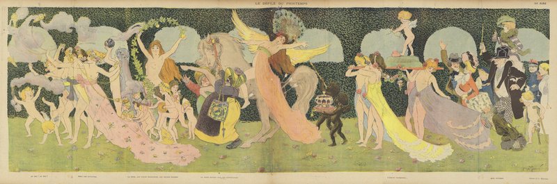 Illustrasjon for Le Rire av Georges Meunier