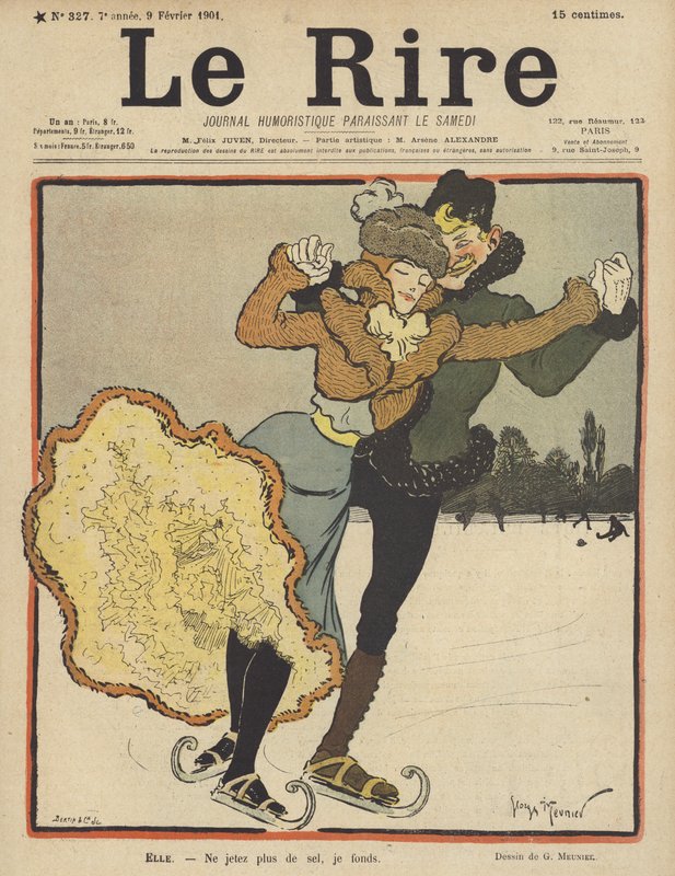 Illustrasjon for Le Rire av Georges Meunier
